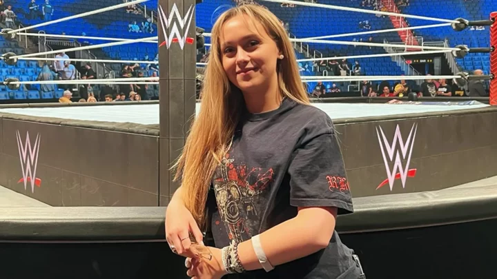 Chloé Baujean à la WWE