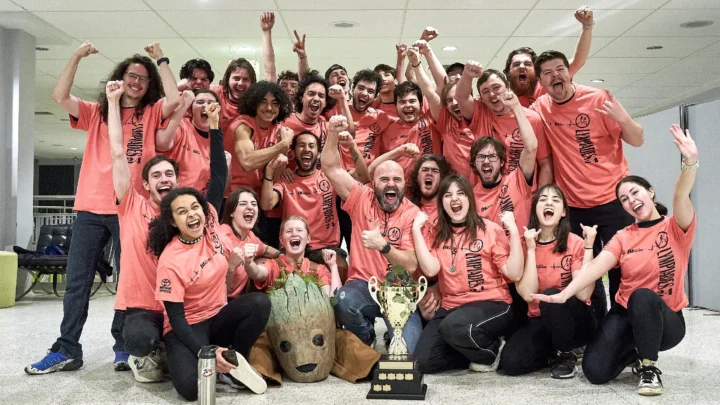 Les gagnants des Olympiades du cégep, édition 2024. Ce sont les Anim3D qui ont remporté de nouveau le olympiade pour une autre année consécutive