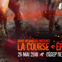 Image d'invitation à la course épique de 2018