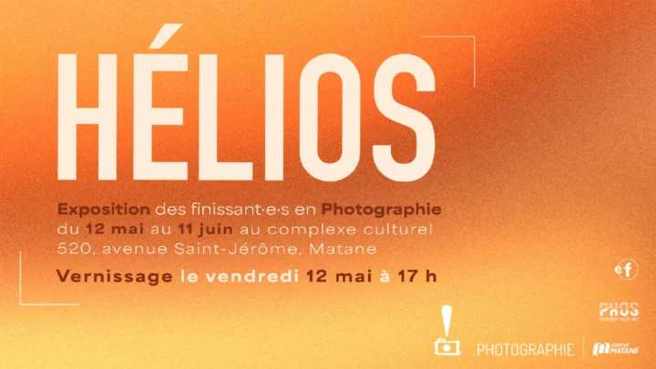 Image décorative de l'évènement Hélios du programme Photograhie