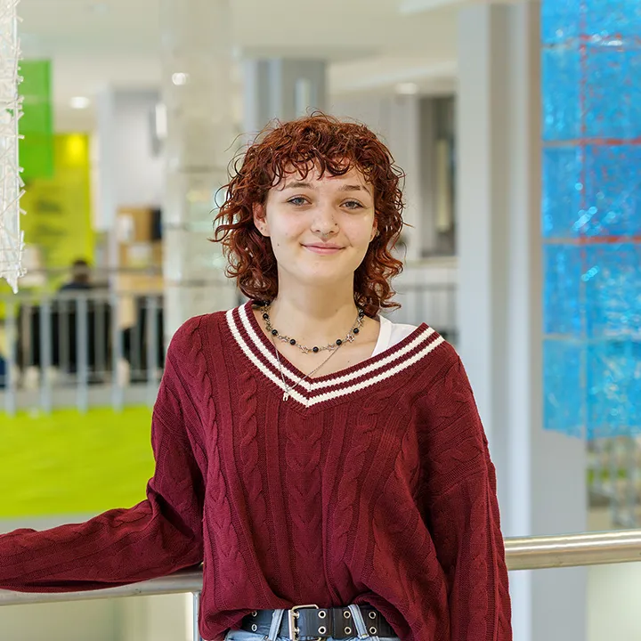 Lexx Fournier-Théoret, ambassadrice au Cégep de Matane